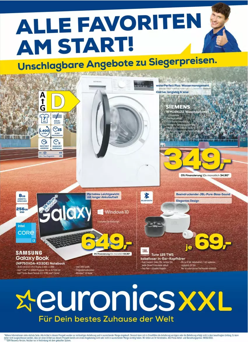 Aktueller Prospekt Euronics - Prospekte - von 28.07 bis 04.08.2021 - strona 1