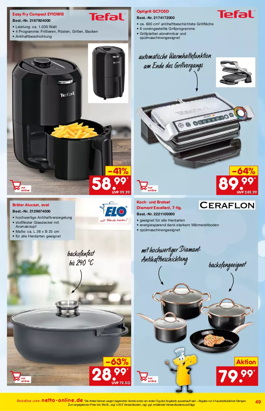 Aktueller Prospekt Netto Marken-Discount - Online-Angebote Mai - von 01.05 bis 27.05.2022 - strona 49 - produkty: angebot, auto, backofen, decke, Deckel, eis, elle, Glasdeckel, grill, grillfläche, grillplatte, herdarten, latte, LG, Manta, ndk, Ofen, reis, spülmaschinen, Ti, Tiere, tisch, ZTE