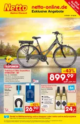 Gazetka promocyjna Netto Marken-Discount - Online-Angebote Mai - Gazetka - ważna od 27.05 do 27.05.2022 - strona 1 - produkty: angebot, angebote, aust, chardonnay, E-Bike, eis, elle, fleisch, Kette, ndk, reis, Schal, shimano, tequila, Ti, wein, Weißwein, ZTE