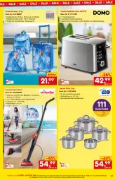 Gazetka promocyjna Netto Marken-Discount - Online-Angebote Mai - Gazetka - ważna od 27.05 do 27.05.2022 - strona 51 - produkty: angebot, beutel, dampfreiniger, edelstahl, eis, herdarten, Kinder, Leuchte, LG, ndk, reifen, reiniger, reis, Reiseset, Ria, rucksack, sac, Teleskop, teppich, Ti, toast, toaster, topf, Topfset, trolley, ZTE