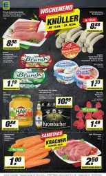 Gazetka promocyjna Edeka - Prospekte - Gazetka - ważna od 20.04 do 20.04.2024 - strona 14 - produkty: angebot, angebote, apfel, apfelmus, aufstrich, bratwurst, brot, brotaufstrich, creme, eis, exquisa, flasche, grill, krombache, krombacher, krombacher pils, lebensmittel, möhren, natur, ndk, nuss, pils, quark, quark genus, quark genuss, radler, reis, rostbratwurst, Schal, Schale, schnitten, schnitzel, schwein, schweine, schweineschnitzel, Ti, wein, weine, wurst, würstchen