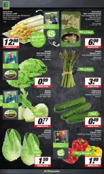 Gazetka promocyjna Edeka - Prospekte - Gazetka - ważna od 20.04 do 20.04.2024 - strona 4 - produkty: eier, eis, ente, gurke, gurken, kohlrabi, LG, paprika, pfanne, pfannen, reis, rwe, salat, Schal, Schale, spargel, spitzkohl, Ti, tisch, wok