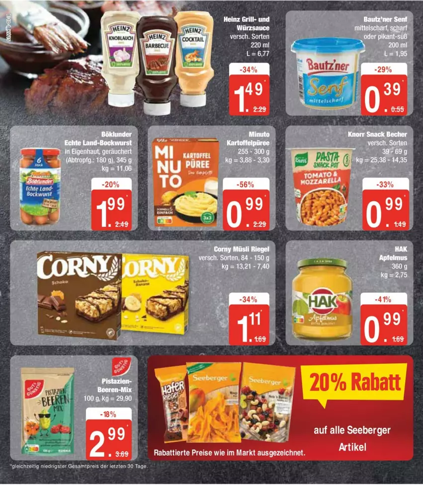 Aktueller Prospekt Edeka - Prospekte - von 08.04 bis 13.04.2024 - strona 14 - produkty: eis, reis, sauce, Ti, würzsauce, ZTE