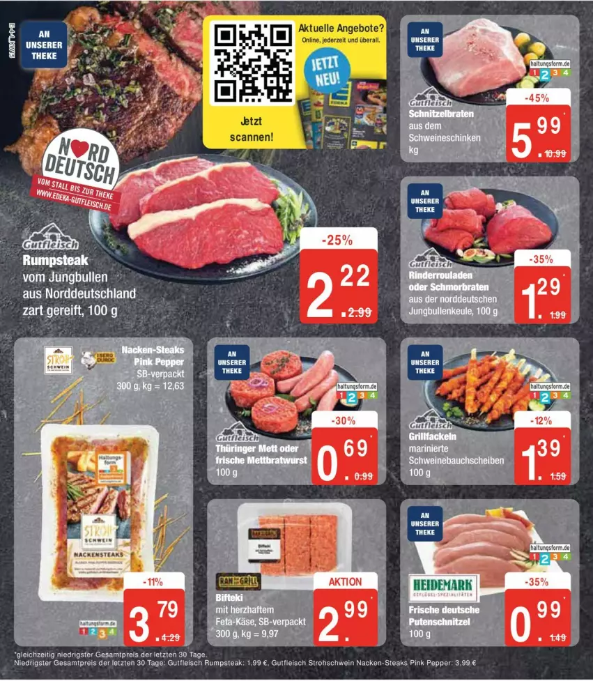 Aktueller Prospekt Edeka - Prospekte - von 08.04 bis 13.04.2024 - strona 8 - produkty: Bau, bauchscheiben, eis, fleisch, gutfleisch, jungbullen, reis, rum, rumpsteak, schwein, schweine, Schweinebauch, schweinebauchscheiben, steak, steaks, tee, Ti, wein, weine, ZTE