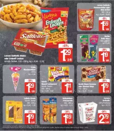 Gazetka promocyjna Edeka - Prospekte - Gazetka - ważna od 13.04 do 13.04.2024 - strona 16 - produkty: chips, choclait chips, choco crossies, crossies, eis, ferrero, lachgummi, LG, nimm2, reis, storck, Ti, ZTE