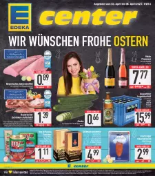 Gazetka promocyjna E Center - Angebote der Woche - Gazetka - ważna od 08.04 do 08.04.2023 - strona 1 - produkty: angebot, angebote, aufschnitt, bier, bohne, bohnen, dallmayr, dallmayr prodomo, deka, ecco, eis, filet, flasche, Frühstücksspeck, gurke, kaffee, lachs, Lagerbier, lebensmittel, LG, mac, nuss, oro di parma, pril, prodomo, prosecco, Räucherlachs, reis, schinken, schwein, schweine, schweinefilet, Speck, super-knüller, Ti, tomate, tomaten, valdo, wein, weine, ZTE