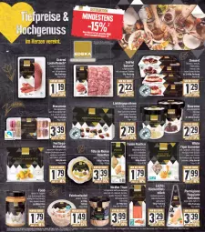 Gazetka promocyjna E Center - Angebote der Woche - Gazetka - ważna od 08.04 do 08.04.2023 - strona 16 - produkty: backofen, Becher, beutel, brötchen, buch, butter, creme, Crème Brûlée, deka, dessert, eis, eiscreme, ente, feinkost, filet, filets, fisch, fleisch, Fondue, garnelen, Graved Lachs, grill, Holz, ideal zum grillen, Kette, Kroketten, lachs, lachsschinken, LG, mac, Macarons, mandel, milch, nuss, Ofen, olive, oliven, olivenöl, panna cotta, parmigiano, parmigiano reggiano, pralinen, Profiteroles, reggiano, reis, rezept, saft, sahne, salami, salat, salz, Schal, Schale, schinken, schwein, schweine, Schweinelachs, suppe, suppen, Tartufo, Tête de Moine, thunfisch, Ti, tiramisu, Trüffel, wein, weine, weizenbrötchen, ZTE