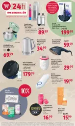 Gazetka promocyjna Rossmann - Prospekte - Gazetka - ważna od 17.06 do 17.06.2022 - strona 14 - produkty: angebot, angebote, beurer, Blüte, bürste, eis, elektrische zahnbürste, elle, epilierer, flasche, glasflasche, gourmetmaxx, kirsch, Kocher, küche, Küchen, küchenmaschine, lack, LG, ndk, nivea, nivea sun, oral-b, oralb, Philips, Raumduft, reis, reisetasche, russell hobbs, rwe, Saugroboter, sekt, Soda, sodastream, Tasche, teller, teppich, teppichboden, Ti, versandkostenfrei, wasser, wasserkocher, wassersprudler, wedel, zahnbürste