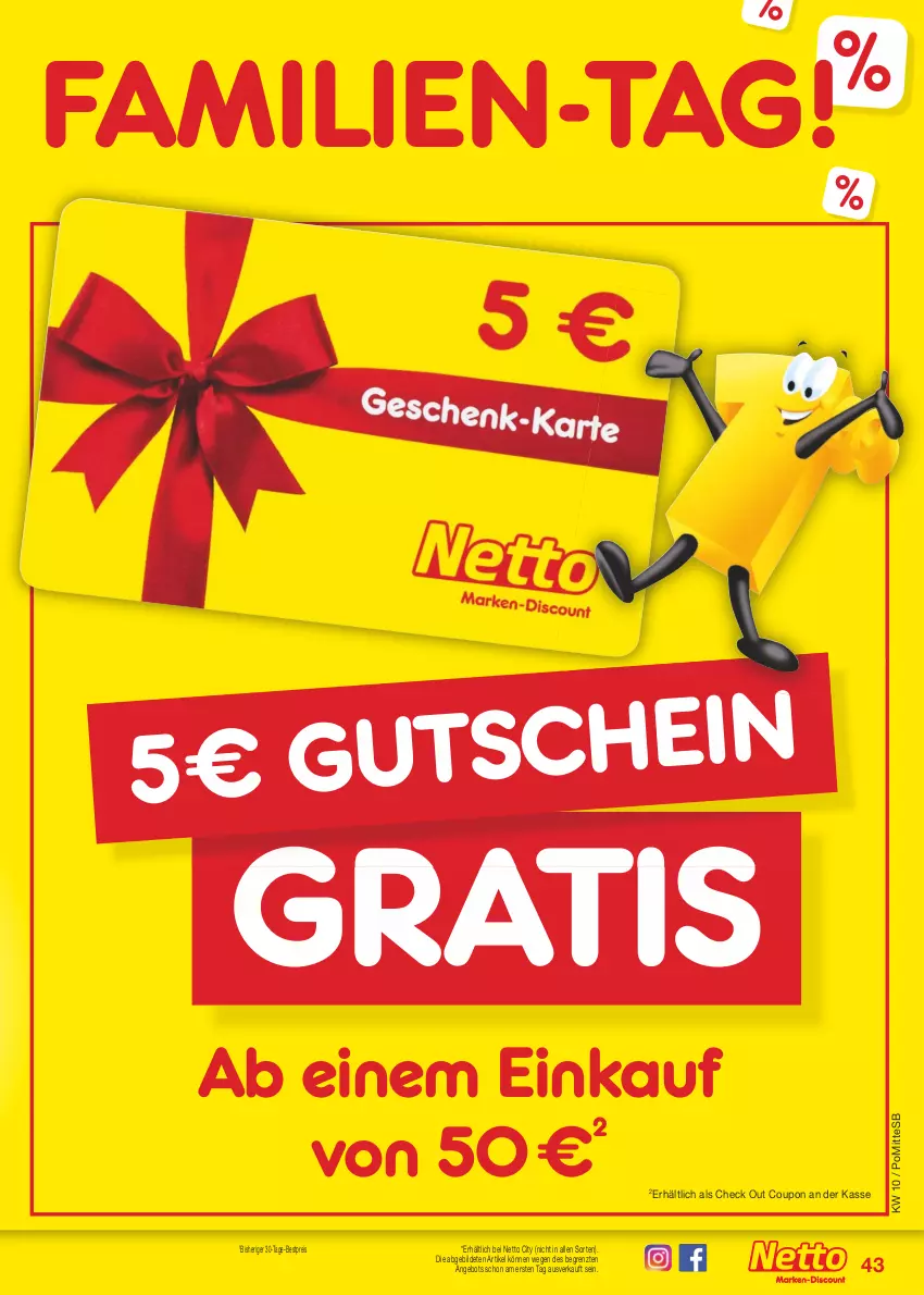 Aktueller Prospekt Netto Marken-Discount - Filial-Angebote - von 06.03 bis 11.03.2023 - strona 43 - produkty: angebot, bestpreis, coupon, eis, reis, Ti, ZTE