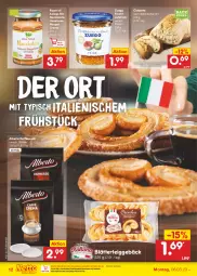 Gazetka promocyjna Netto Marken-Discount - Filial-Angebote - Gazetka - ważna od 11.03 do 11.03.2023 - strona 12 - produkty: angebot, aufstrich, backofen, bestpreis, bio, blätterteig, blätterteiggebäck, ciabatta, creme, eis, frucht, fruchtaufstrich, haselnuss, kaffee, kaffeepads, ndk, nougat creme, nuss, Ofen, reis, stube, Ti, zuegg