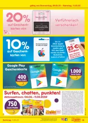 Gazetka promocyjna Netto Marken-Discount - Filial-Angebote - Gazetka - ważna od 11.03 do 11.03.2023 - strona 39 - produkty: angebot, Apple, google play, gutschein, Ti, ZTE