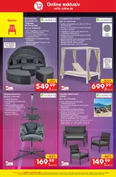 Gazetka promocyjna Netto Marken-Discount - Filial-Angebote - Gazetka - ważna od 11.03 do 11.03.2023 - strona 46 - produkty: angebot, Bau, bett, eis, ente, Garten, hängesessel, kissen, LG, Liege, möbel, Mode, ndk, reis, Ria, rückenlehne, sessel, Sofa, Stühl, Ti, tisch, ZTE