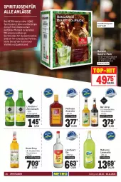 Gazetka promocyjna Metro - GastroJournal - Gazetka - ważna od 02.11 do 02.11.2022 - strona 20 - produkty: Amaretto, bacardi, Becher, Blüte, eis, ente, flasche, frucht, gin, holunder, holunderblüte, likör, limette, limetten, limo, lion, Metro, Mett, metten, monin, pet-flasche, reis, rwe, saft, sirup, spirituosen, Ti, top-hit, zitrone, zitronen, zitronensaft