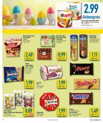 Gazetka promocyjna Diska - Prospekte - Gazetka - ważna od 09.04 do 09.04.2022 - strona 9 - produkty: aktionspreis, amicelli, ball, choco crossies, crossies, debeukelaer, duplo, eis, ferrero, käfer, kakao, Kinder, kinder riegel, mars, milch, nuss, prinzen rolle, reis, riegel, ritter, ritter sport, schoko, schokolade, smarties, snickers, Sport, Ti, twix, vollmilch