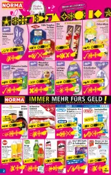 Gazetka promocyjna Norma - Norma - Gazetka - ważna od 10.04 do 10.04.2023 - strona 2 - produkty: alpenmilch, ananas, apfel, Becher, Blüte, chips, Cien, Clin, daim, decor, dessert, eier, eis, elle, ferrero, Ferrero Küsschen, filet, flasche, fleisch, geschenkpackung, gin, HP, Kamin, kracher, lachs, lachsfilet, leine, likör, limette, limetten, linsen, Lusti, mac, mandel, maracuja, Mett, metten, milch, milka, nuss, obst, orange, orangen, orchidee, oreo, pasta, pfirsich, Plüsch, recyclingmaterial, Ria, riegel, schoko, schokolade, schokoladen, seelachsfilet, sirup, sour cream, Ti, Tüte, uhr, vollmilch, wein, Wild, zahnpasta, zitrone, zitronen, zucker