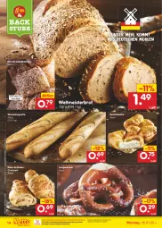 Gazetka promocyjna Netto Marken-Discount - Filial-Angebote - Gazetka - ważna od 21.01 do 21.01.2023 - strona 16 - produkty: angebot, backofen, baguette, bestpreis, brot, brötchen, Croissant, eis, Hefe, Käse, mehl, Meister, ndk, Ofen, quark, reis, schinken, stube, Tasche, Ti, weltmeisterbrot