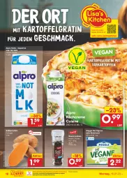 Gazetka promocyjna Netto Marken-Discount - Filial-Angebote - Gazetka - ważna od 21.01 do 21.01.2023 - strona 20 - produkty: alpro, asti, bestpreis, creme, drink, eis, gewürz, Gewürzmühle, hafer, kartoffel, kartoffeln, Kochcreme, LG, mac, meggle, ndk, reis, rezept, rezepte, soja, Sojadrink, Streichzart, Süßkartoffeln, Ti