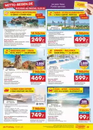 Gazetka promocyjna Netto Marken-Discount - Filial-Angebote - Gazetka - ważna od 21.01 do 21.01.2023 - strona 31 - produkty: abis, angebot, asti, Berger, bett, Betten, buch, drink, drinks, dusche, eimer, eis, fanta, fenster, getränk, getränke, gsw, kreuzfahrten, lion, monte, pril, reis, reiseveranstalter, reiseverlauf, rel, telefon, Ti, trendtours touristik gmbh, uhr, vorteilspreis, ZTE