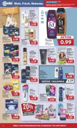 Gazetka promocyjna Combi - Prospekte - Gazetka - ważna od 12.08 do 12.08.2023 - strona 18 - produkty: angebot, angebote, auer, axe, Bad, Becher, beutel, body, body lotion, body milk, bodyspray, bübchen, catsan, Colorationen, deo, deodorant, dreamies, duschgel, einwegrasierer, eis, elnett, fa duschgel, felix, flasche, garnier, haarspray, Kinder, Kinder Badespaß, L´Oréal, Lotion, Maske, nivea, Nutrisse, pantene, pantene pro-v, pasta, Pflegespülung, portionsbeutel, pro-v, purina, Q10, rasierer, reis, sac, schwarzkop, schwarzkopf, sensations, shampoo, Signal, snack, snacks, spülung, Styling Gel, Taft, Ti, trockenfutter, vita, Vitamin C, whiskas, wilkinson, zahnpasta, ZTE