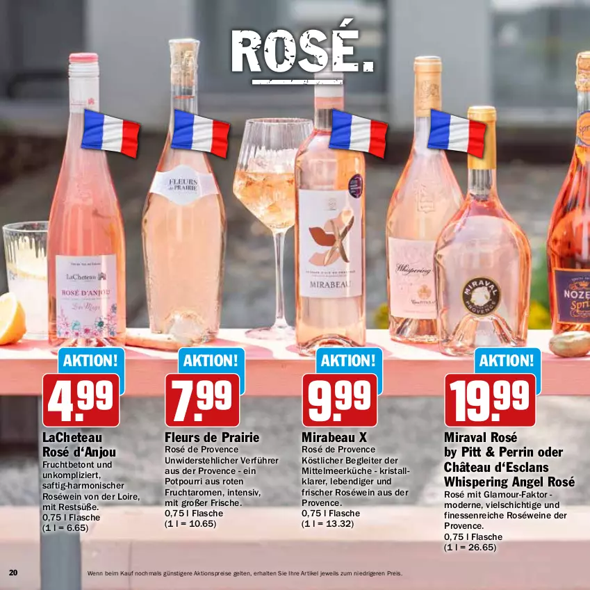 Aktueller Prospekt Hit - Grillbroschüre - von 12.08 bis 31.08.2024 - strona 20 - produkty: aktionspreis, eis, finesse, flasche, frucht, küche, Mode, Potpourri, reis, ring, roséwein, saft, Ti, wein, weine