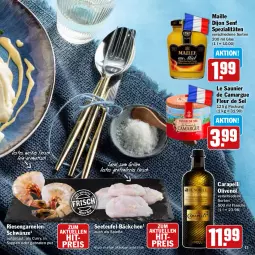 Gazetka promocyjna Hit - Grillbroschüre - Gazetka - ważna od 31.08 do 31.08.2024 - strona 11 - produkty: braten, camargue, curry, Dijon Senf, eis, elle, flasche, fleisch, garnelen, grill, ideal zum grillen, maille, olive, oliven, olivenöl, reis, riesengarnelen, senf, Spezi, suppe, suppen, Ti, tisch