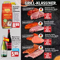 Gazetka promocyjna Hit - Grillbroschüre - Gazetka - ważna od 31.08 do 31.08.2024 - strona 12 - produkty: aktionspreis, briketts, buch, eis, elle, flasche, grill, grillbriketts, Grillkohle, Holz, kotelett, lamm, nackenkoteletts, Nackensteak, nackensteaks, natur, obst, reis, schwein, spareribs, steak, steaks, Ti, tisch, wein