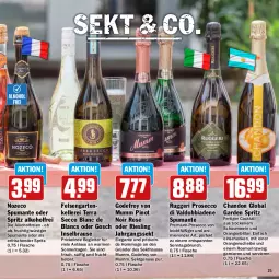 Gazetka promocyjna Hit - Grillbroschüre - Gazetka - ważna od 31.08 do 31.08.2024 - strona 21 - produkty: alkohol, brause, cocktail, de blancs, ecco, elle, flasche, frucht, garnier, Garten, jahrgangssekt, mumm, nuss, orange, orangen, Pinot, pinot noir, prosecco, puma, riesling, rosmarin, sekt, spumante, Ti, valdo, wein