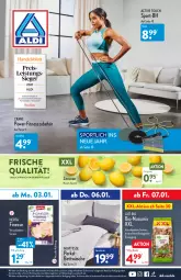 Gazetka promocyjna Aldi Nord - Aldi-Vorschau - Gazetka - ważna od 08.01 do 08.01.2022 - strona 1 - produkty: active touch, aldi, bett, bettwäsche, beutel, bio, finesse, garnitur, gin, herta, herta finesse, nuss, Nussmix, Sport, Ti, trolli, zitrone, zitronen, ZTE