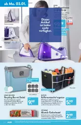 Gazetka promocyjna Aldi Nord - Aldi-Vorschau - Gazetka - ważna od 08.01 do 08.01.2022 - strona 14 - produkty: Aufkleber, aust, auto, beutel, bügel, Bügelstation, Clin, dampfbügelstation, decke, Deckel, dell, eis, elle, gefrierbeutel, gin, kleber, koffer, kraft, Mode, Pfau, quigg, Ria, rwe, Tasche, Ti, wasser, wassertank, weck, ZTE