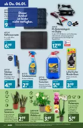 Gazetka promocyjna Aldi Nord - Aldi-Vorschau - Gazetka - ważna od 08.01 do 08.01.2022 - strona 18 - produkty: auto, Bank, batterie, batterien, Bau, Blüte, Brei, citrus, decke, eis, Eiskratzer, elle, ente, flasche, gin, koffer, kulturtopf, lack, ladegerät, lufterfrischer, pflanze, phalaenopsis, Ria, ring, schuhe, Teleskop, Ti, tisch, topf, Zangen, ZTE