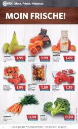 Gazetka promocyjna Combi - Prospekte - Gazetka - ważna od 29.01 do 29.01.2022 - strona 2 - produkty: beere, beeren, beutel, Birnen, Blutorange, broccoli, Bundmöhren, cherrytomaten, erdbeere, erdbeeren, LG, mandarine, mandarinen, möhren, orange, orangen, paprika, paprika rot, Schal, Schale, tafelbirnen, Ti, tomate, tomaten