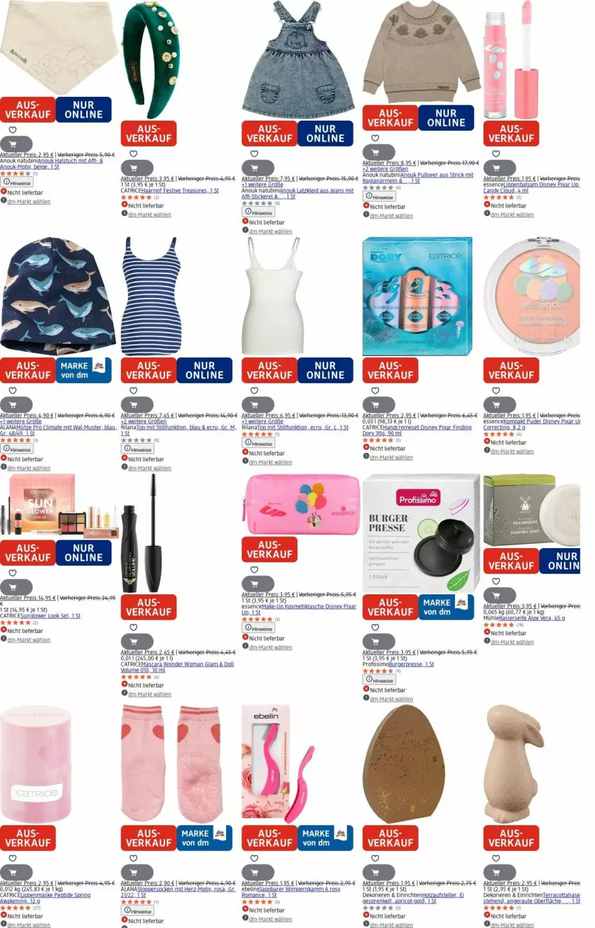 Aktueller Prospekt Dm Drogerie - Prospekte - von 21.07 bis 30.07.2025 - strona 25 - produkty: akku, aloe vera, Bau, burger, creme, disney, eis, elle, handcreme, Holz, LG, Make-up, mam, Mütze, Profissimo, Pullover, reis, ring, Seife, sim, socken, teller, Ti, topper, tuc