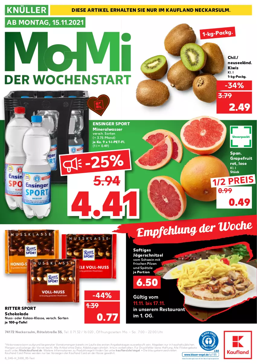 Aktueller Prospekt Kaufland - Spezielle Angebote - von 11.11 bis 17.11.2021 - strona 8