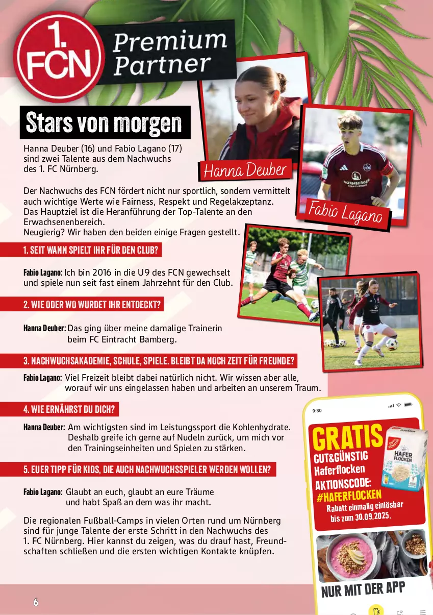 Aktueller Prospekt Marktkauf - Prospekt - von 06.07 bis 12.07.2025 - strona 50 - produkty: Amber, ball, bio, eis, ente, erde, Fußball, gin, hafer, haferflocken, mac, nudel, nudeln, Spiele, Sport, Ti, wolle