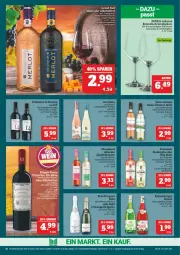 Gazetka promocyjna Marktkauf - Prospekt - Gazetka - ważna od 12.07 do 12.07.2025 - strona 26 - produkty: alkohol, deka, eis, Gläser, LG, merl, merlot, reis, rotwein, Ti, wein, ZTE
