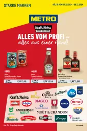 Gazetka promocyjna Metro - Starke Marken - Gazetka - ważna od 18.12 do 18.12.2024 - strona 1 - produkty: beanz, flasche, heinz, ketchup, Metro, sauce, saucen, suppe, Ti, tomato ketchup