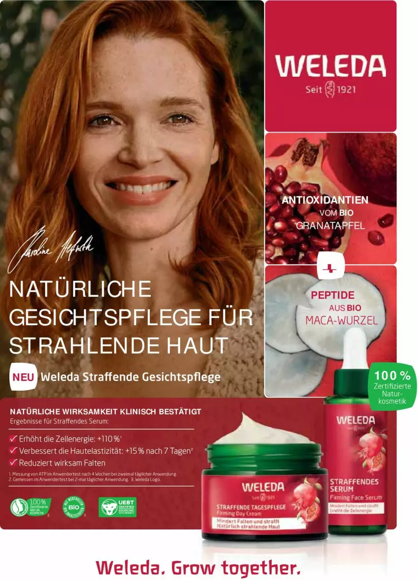 Aktueller Prospekt Dm Drogerie - Prospekte - von 01.04 bis 30.04.2023 - strona 27 - produkty: asti, bio, elle, gesichtspflege, mac, natur, rum, Serum, Ti, weleda