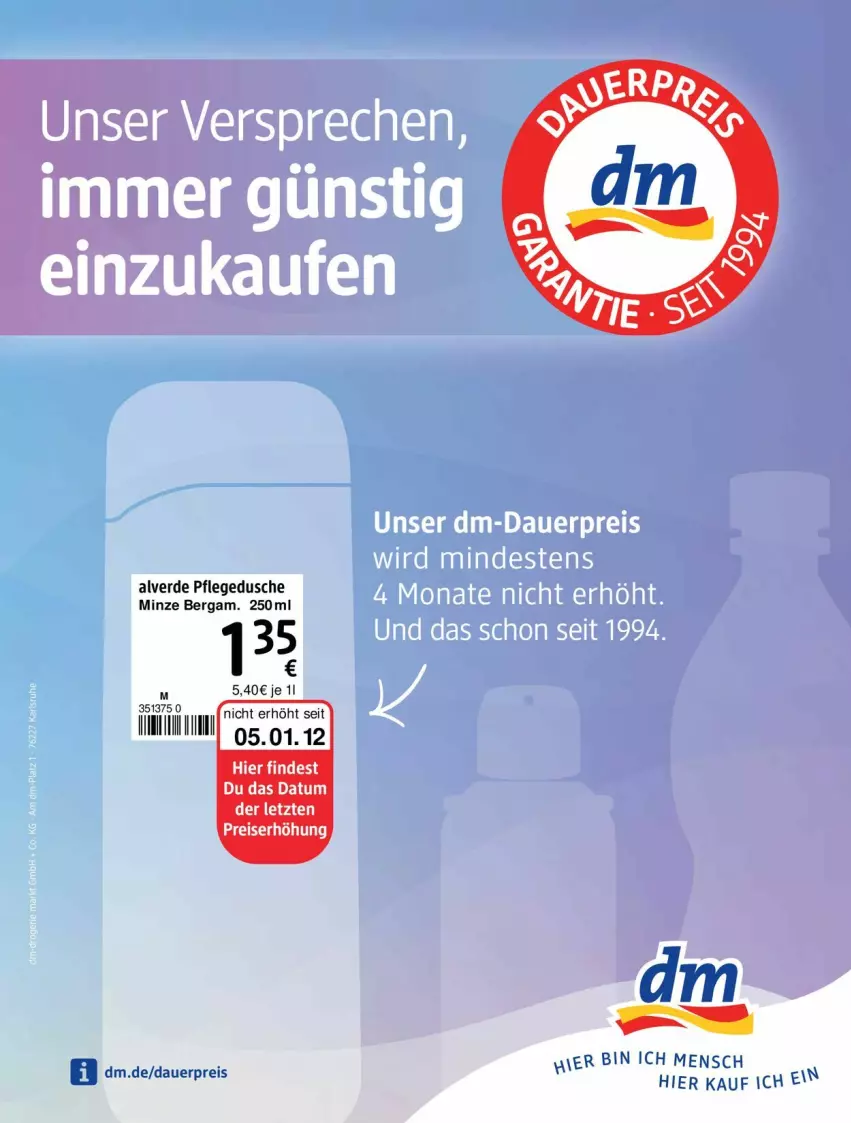 Aktueller Prospekt Dm Drogerie - Prospekte - von 01.04 bis 30.04.2023 - strona 30 - produkty: Alverde, auer, dusche, eis, erde, minze, pflegedusche, reis