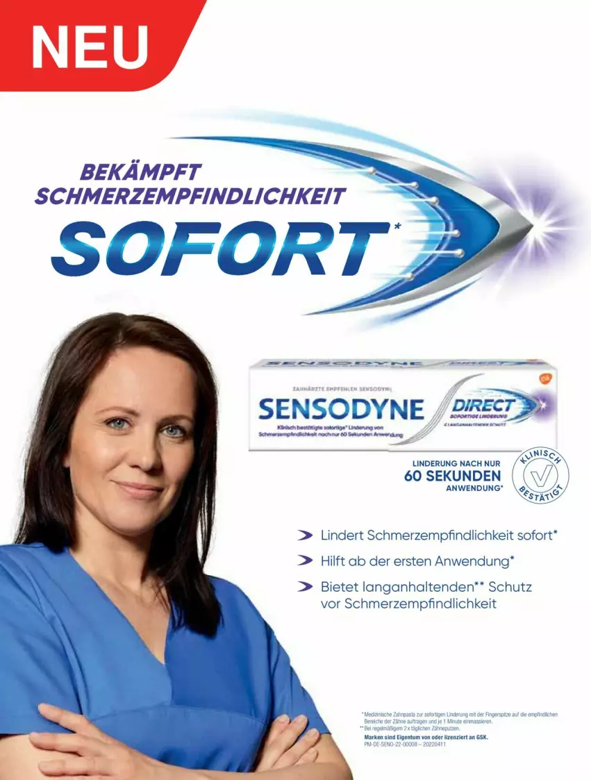 Aktueller Prospekt Dm Drogerie - Prospekte - von 01.04 bis 30.04.2023 - strona 40 - produkty: sensodyne