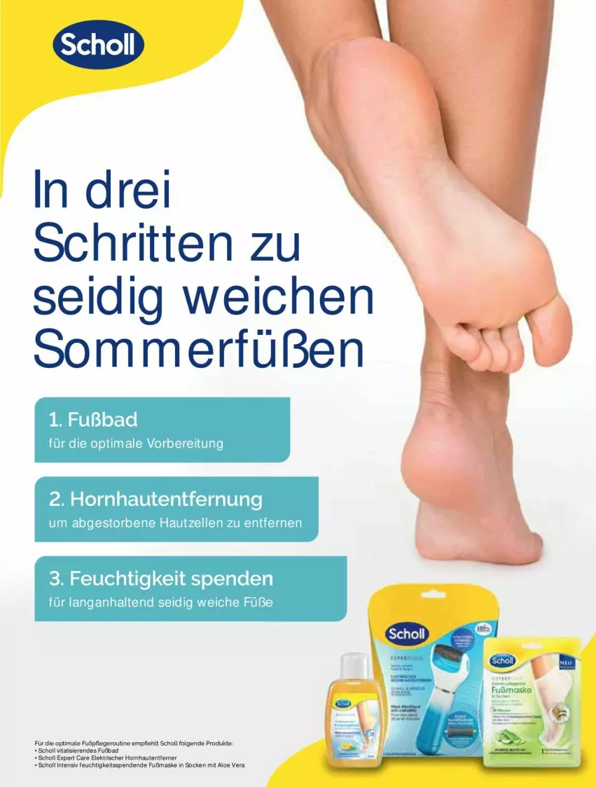 Aktueller Prospekt Dm Drogerie - Prospekte - von 01.04 bis 30.04.2023 - strona 65 - produkty: aloe vera, Bad, elle, LG, Maske, scholl, socken, Ti, vita, vitalis