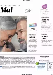Gazetka promocyjna Dm Drogerie - Prospekte - Gazetka - ważna od 30.04 do 30.04.2023 - strona 107 - produkty: alexa, Alverde, auer, balsam, Berger, brandt, burger, Clin, Elan, elle, ente, erde, Heu, janina, lamm, magazin, natur, papier, pril, Rauch, Ria, sandale, sandalen, sonnenschutz, Ti, trolli