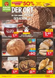 Gazetka promocyjna Netto Marken-Discount - Filial Angebote - Gazetka - ważna od 24.12 do 24.12.2021 - strona 17 - produkty: angebot, auer, aufstrich, backofen, bio, brot, brötchen, butter, Croissant, Dinkelbrot, dinkelmehl, eis, frucht, fruchtaufstrich, geback, gewürz, Käse, käsescheiben, krone, kuchen, mandel, mehl, Meister, Ofen, orange, orangen, reis, Schal, Schale, schinken, Streuselkuchen, stube, Ti, tisch, uhr, weizenbrötchen, weizenmischbrot, ZTE, zucker