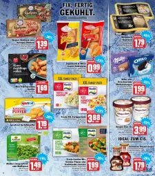 Gazetka promocyjna Aez - Prospekte - Gazetka - ważna od 05.02 do 05.02.2022 - strona 10 - produkty: agrarfrost, Becher, beutel, blattspinat, brot, coppenrath, creme, dessert, eis, eiscreme, elle, erbsen, fertiggericht, fertiggerichte, flasche, frosta, Gemüse Mix, Goldstücke, häagen-dazs, junge erbsen, kartoffel, kartoffelpuffer, milka, mövenpick, natur, natura, nuss, Ofen, oreo, pfanne, reis, rustipani, sauce, Schwartau, spinat, teller, Ti, wagner