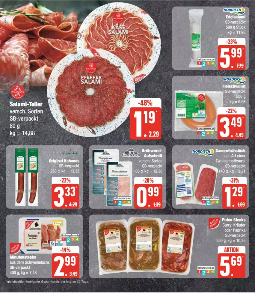 Aktueller Prospekt Edeka - Prospekte - von 25.03 bis 30.03.2024 - strona 14 - produkty: eis, lachs, pute, reis, schwein, schweine, Schweinelachs, steak, steaks, Ti, wein, weine, ZTE