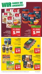 Gazetka promocyjna Marktkauf - Prospekt - Gazetka - ważna od 03.09 do 03.09.2022 - strona 2 - produkty: barilla, basilico, bolognese, caffe, deka, eis, emmi, fleisch, hilcona, latte, ndk, reis, sauce, tee, Ti, ZTE