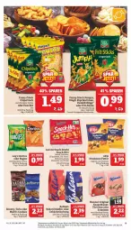 Gazetka promocyjna Marktkauf - Prospekt - Gazetka - ważna od 03.09 do 03.09.2022 - strona 23 - produkty: aktionspreis, bahlsen, bounty, bugles, chips, chipsfrisch, cookie, cookies, deka, Doritos, eis, ente, Frit-Sticks, funny-frisch, gebäckmischung, gin, lay's, lorenz, Manner, nic nac's, nuss, paprika, pom-bär, Pommels, reis, ring, saltletts, schnitten, snack, Ti, Törtchen, twix, ültje, ZTE