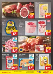 Gazetka promocyjna Netto Marken-Discount - Filial-Angebote - Gazetka - ważna od 04.02 do 04.02.2023 - strona 15 - produkty: angebot, Bau, bestpreis, brustfilet, chili, creme, dip, eis, emmentaler, filet, geschnetzeltes, gin, hähnchenbrust, hähnchenbrustfilet, jamón serrano, kräuter, meersalz, pute, reis, salami, salz, schinken, schnitten, serrano, Speck, Spezi, Ti, wiener, wiener würstchen, wurst, würstchen, Zelt, ZTE