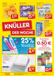 Gazetka promocyjna Netto Marken-Discount - Filial-Angebote - Gazetka - ważna od 04.02 do 04.02.2023 - strona 2 - produkty: almighur, almighurt, bestpreis, bett, Betttuch, drink, ehrmann, ehrmann almighurt, eis, energy drink, Ergee, knorr, knorr fix, mandarine, mandarinen, matratze, matratzen, milka, milka schokolade, ndk, reis, schoko, schokolade, Soda, sodastream, spannbetttuch, Ti, Trockner, tuc