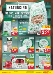 Gazetka promocyjna Netto Marken-Discount - Filial-Angebote - Gazetka - ważna od 04.02 do 04.02.2023 - strona 21 - produkty: angebot, asti, bestpreis, bier, bierschinken, bio, brie, camembert, eis, filterkaffee, frucht, kaffee, LG, milch, müsli, natur, papier, quark, reis, Schal, Schale, schinken, speisequark, Ti, wasser, ZTE