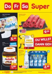 Gazetka promocyjna Netto Marken-Discount - Filial-Angebote - Gazetka - ważna od 04.02 do 04.02.2023 - strona 30 - produkty: Alwa, bestpreis, creme, eis, hakle, hakle toilettenpapier, mineralwasser, Mineralwasser Classic, ndk, nuss, nuss-nugat-creme, nutella, papier, reis, rind, rouladen, steiner, Ti, toilettenpapier, wasser